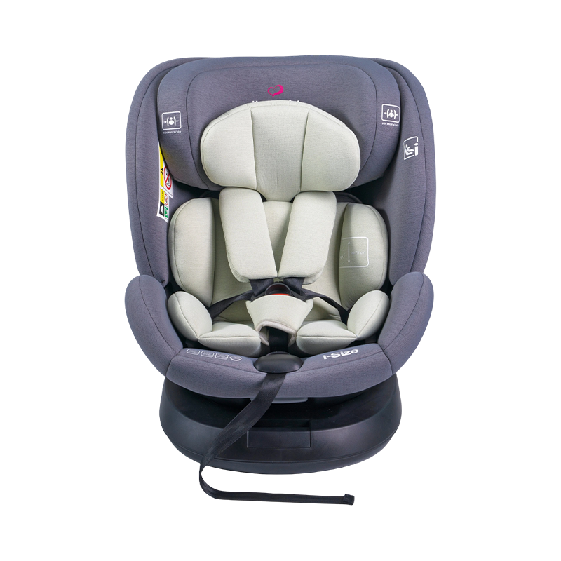 ISOFIX + topphållare 360 rotation bakåt/framåtvänd bilbarnstol 40-150 cm