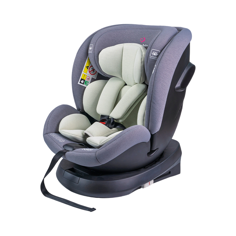 ISOFIX + topphållare 360 rotation bakåt/framåtvänd bilbarnstol 40-150 cm