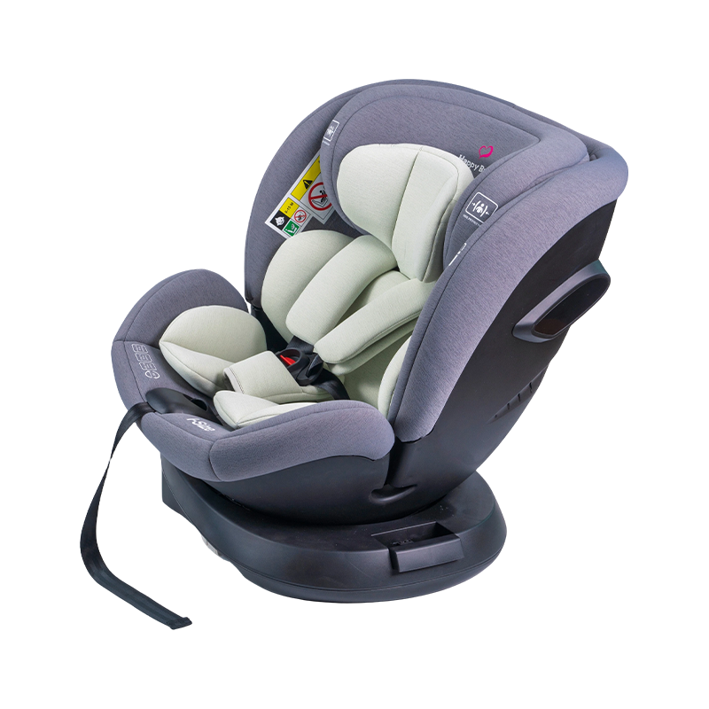 ISOFIX + topphållare 360 rotation bakåt/framåtvänd bilbarnstol 40-150 cm