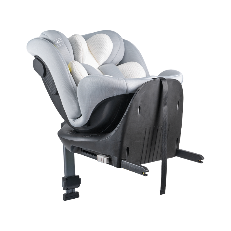 ISOFIX + stödben 360 Rotation Bakåt/Framåtvänd bilbarnstol 40-150cm