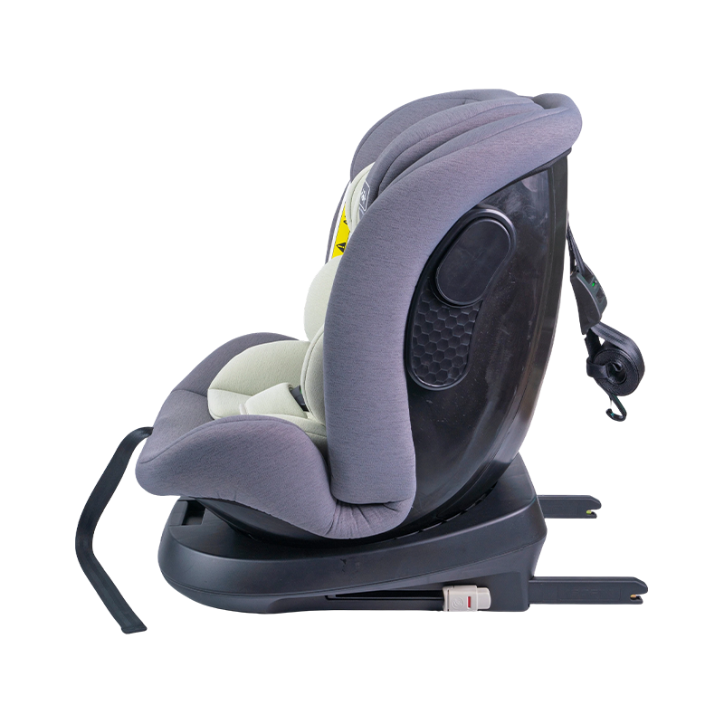 ISOFIX + övre tjuder 360 rotation bakåt/framåtvänd babybil säkerhetsstol 40-150 cm