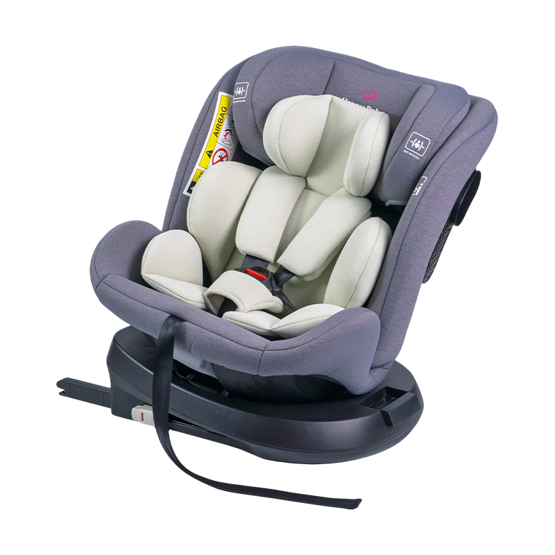 ISOFIX + övre tjuder 360 rotation bakåt/framåtvänd babybil säkerhetsstol 40-150 cm