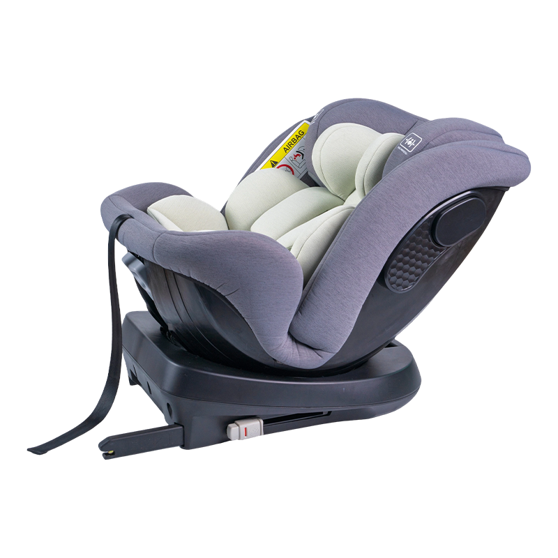 ISOFIX + övre tjuder 360 rotation bakåt/framåtvänd babybil säkerhetsstol 40-150 cm